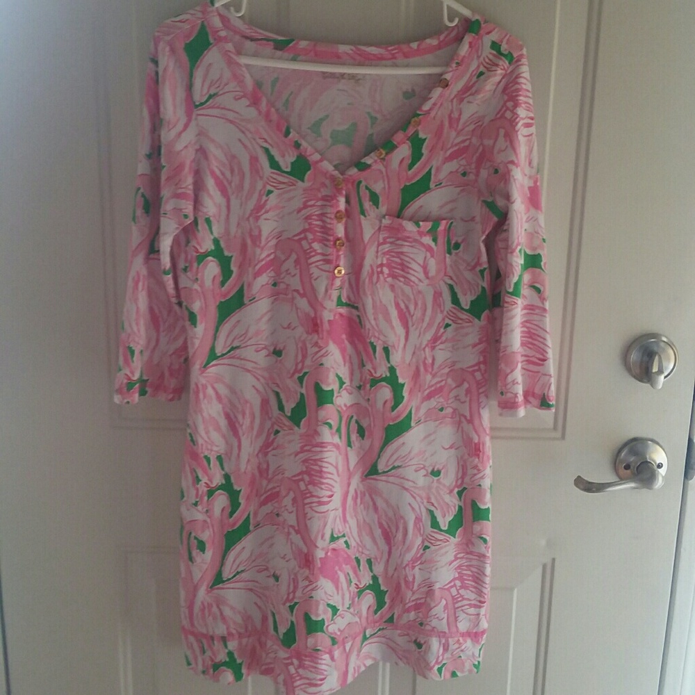 Lilly button dress